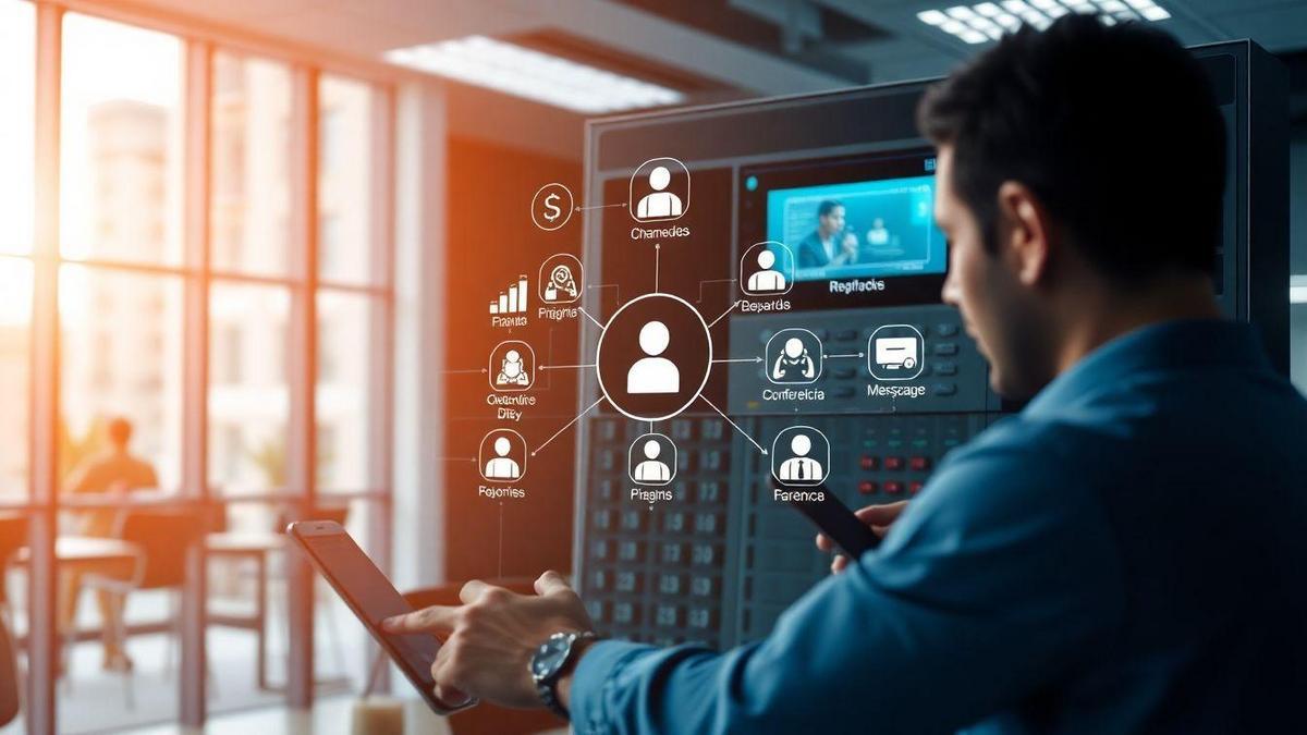 Funcionalidades do PABX em Nuvem